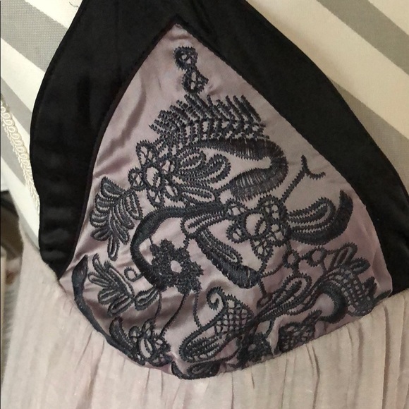 Embroidered Empire Waist Summer Dress - Picture 3 of 4